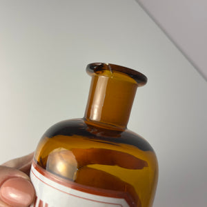 Apothekerglas Tinct. Ephedrae braun