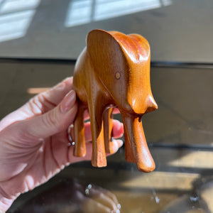Holzfigur Elefant