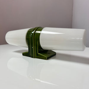 Wandlampe Modell 6060 grün von Sigvard Bernadotte für Ifö