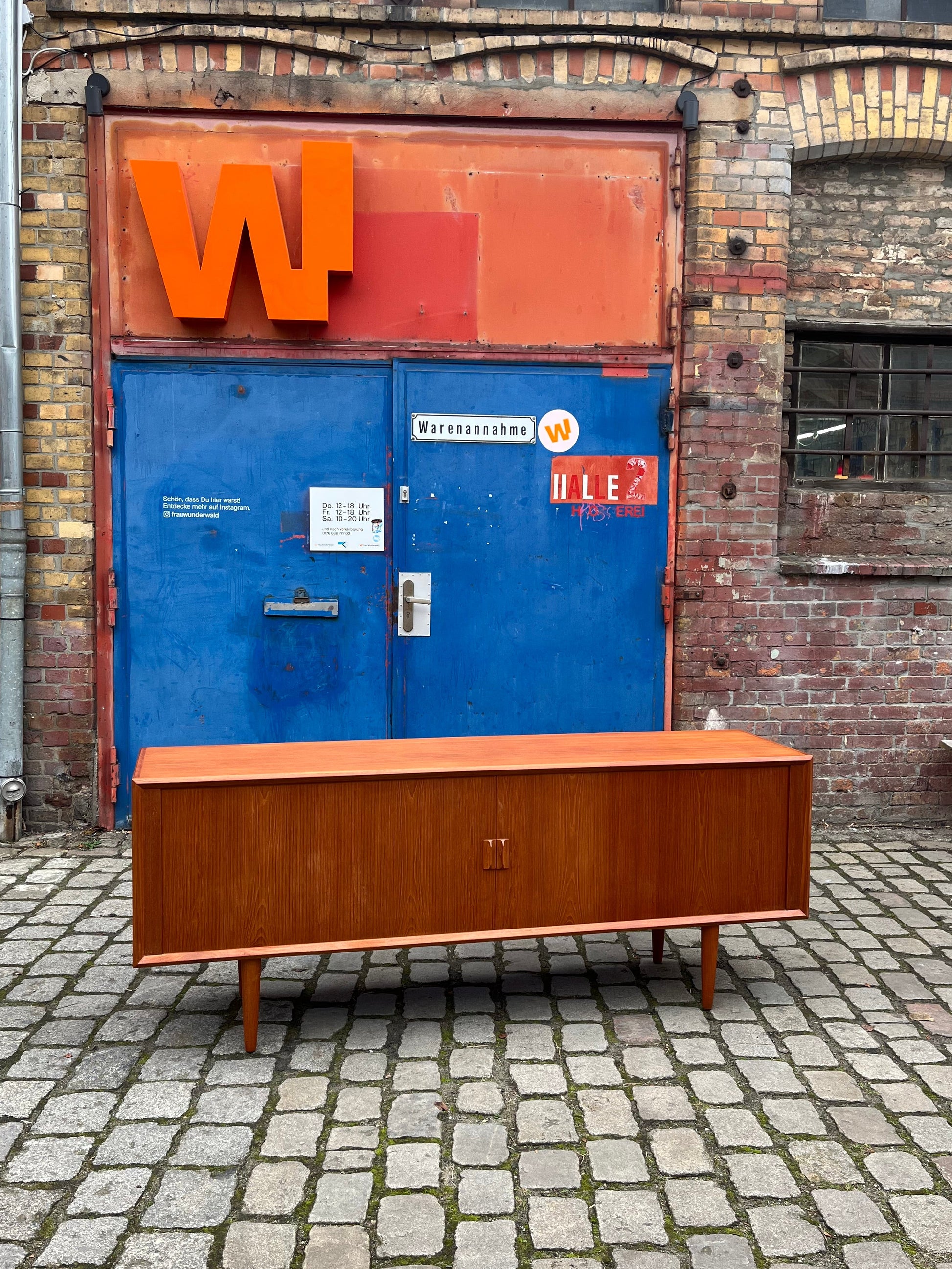 Sideboard Teak von Svend Aage Larsen für Faarup Møbelfabrik