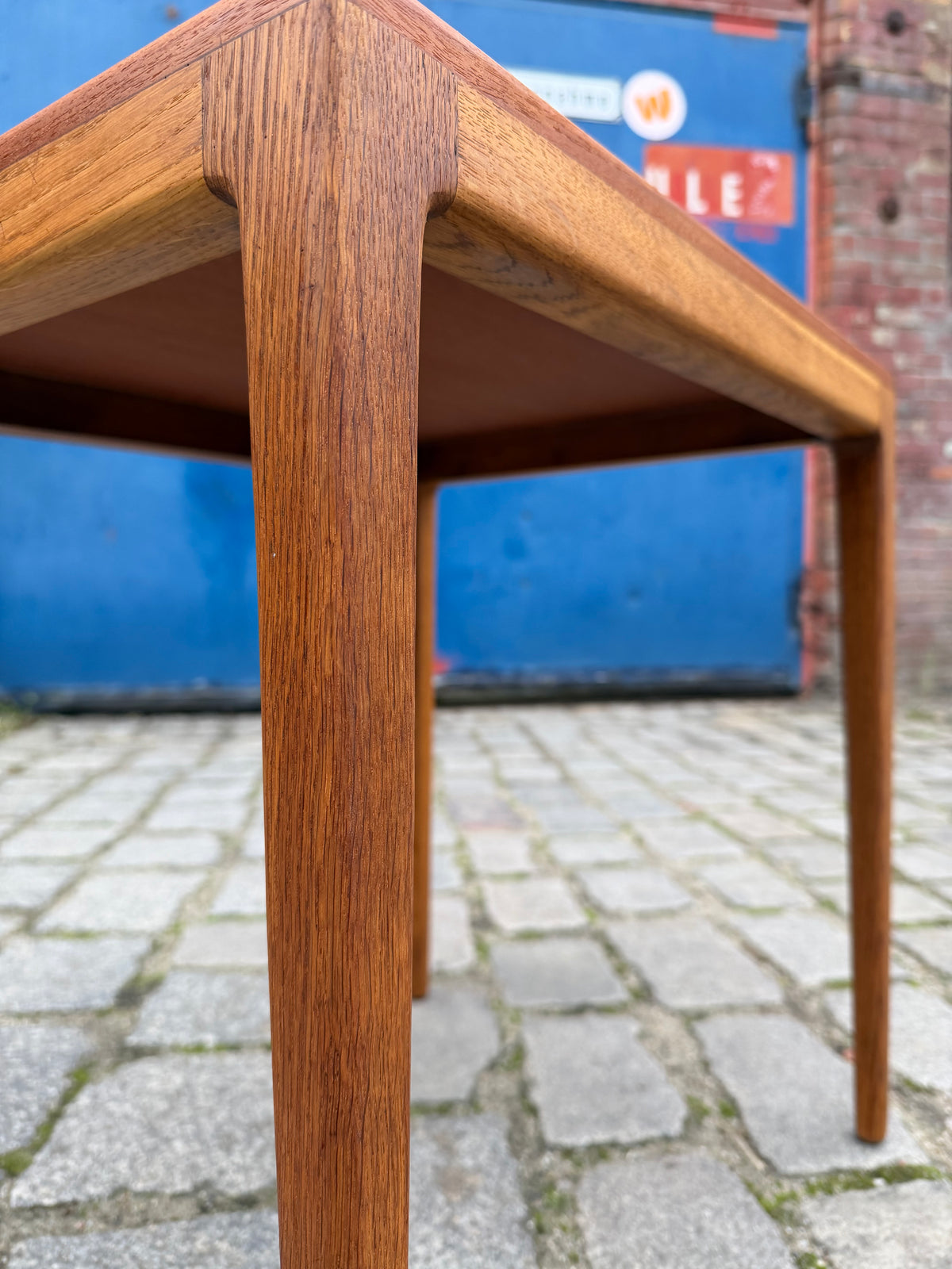 Beistelltisch Teak & Eiche von Wilkhahn