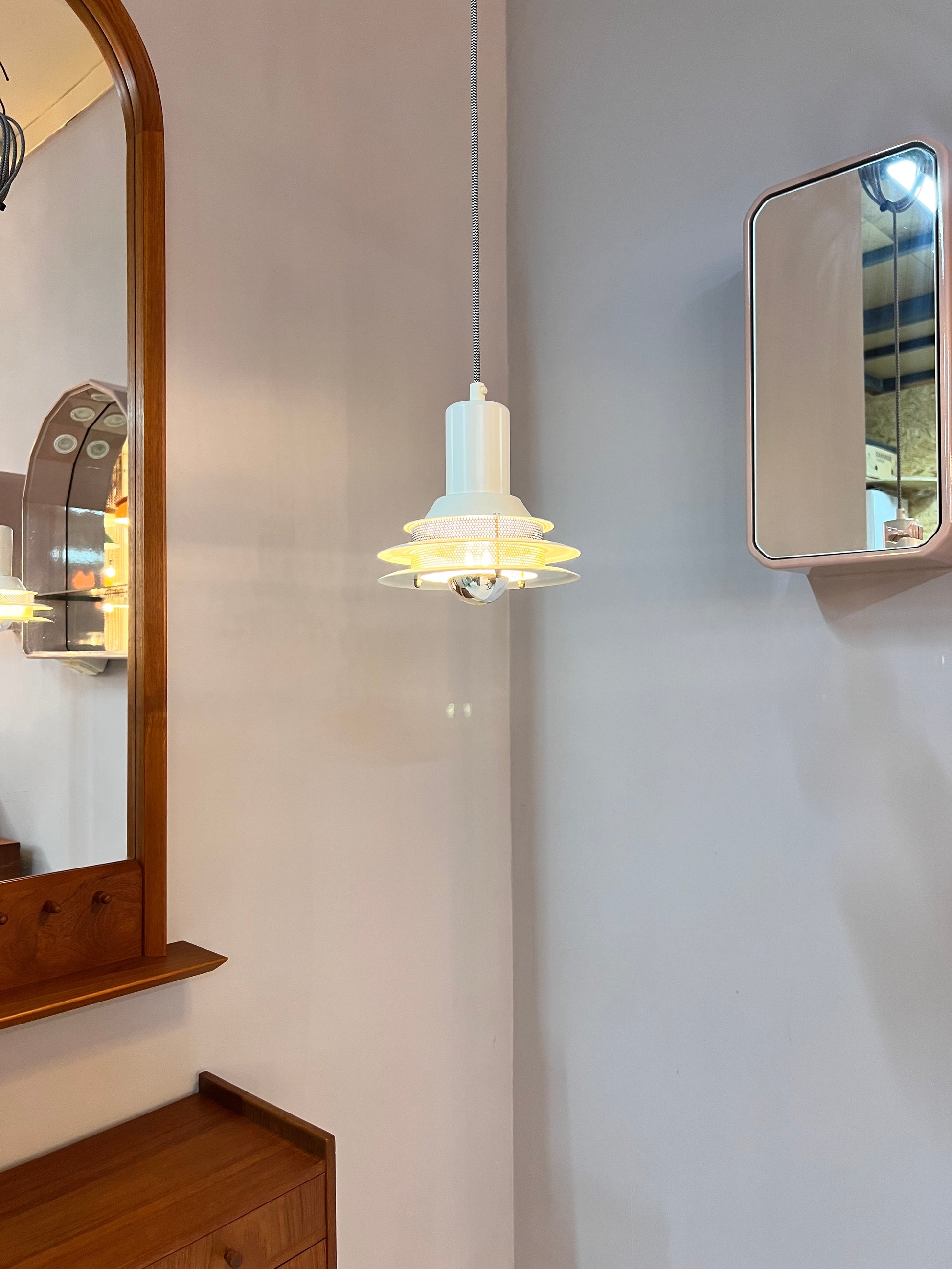 Hängelampe Belux Typ 1033 Duo