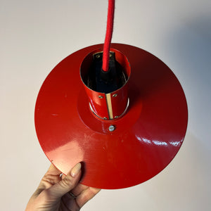 Lamellenlampe Flipper rot von Mogens Davidsen für von SC Sørensen