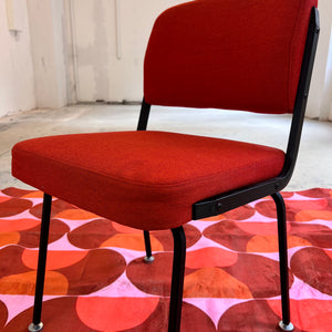 Polsterstuhl orange/rot von Sedus