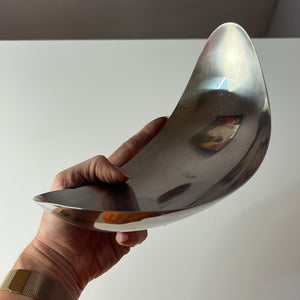 Servierschalen Leaf groß von Helle Damkjær für Georg Jensen