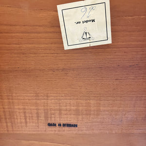 Schreibtisch Teak von „Kvalitet, Form & Funktion“ Dänemark
