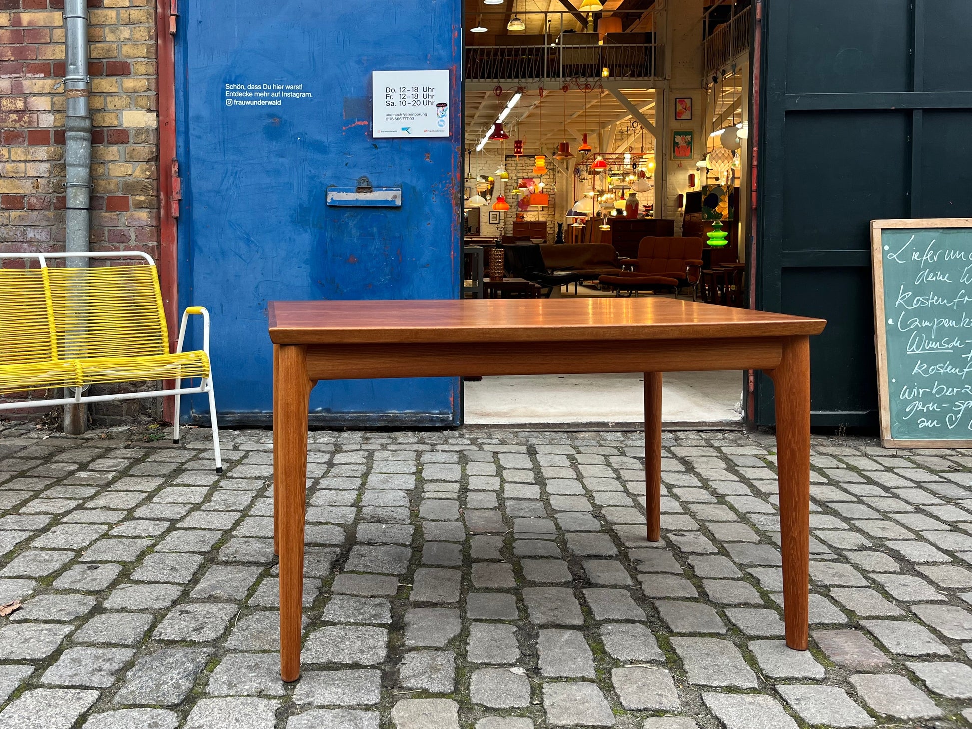 Ausziehbarer Esstisch Teak von Grete Jalk für Glostrup Møbelfabrik