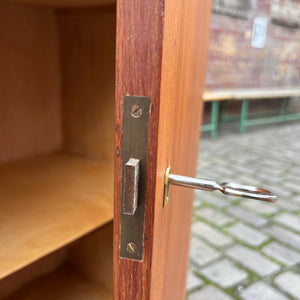 Highboard hellblau Teak