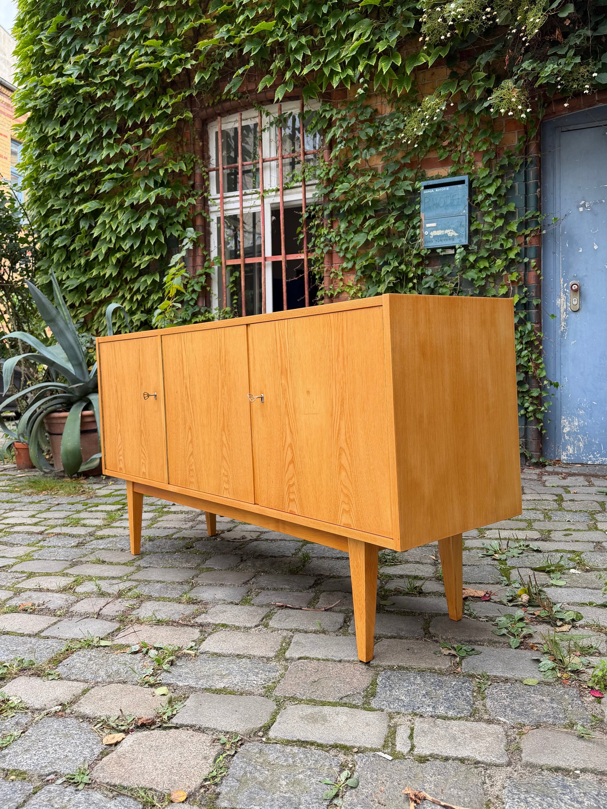 Sideboard Typ 602 Esche von Franz Ehrlich für Hellerau