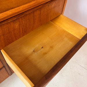 Kommode mit Arbeitsfläche Teak aus Dänemark