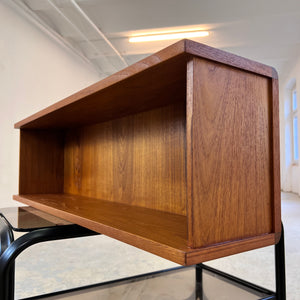 Schmales Regal Modul Teak