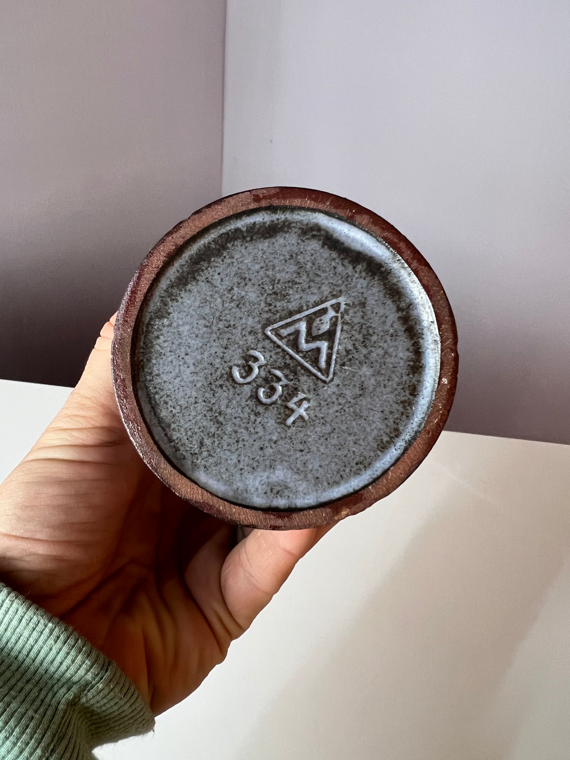 Vase 334 Keramik von Kunsttöpferei Marschner