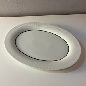 Servierplatte Modulation Secunda grün von Tapio Wirkkala für Rosenthal