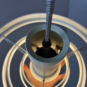 Hängelampe Fibonacci weiß von Sophus Frandsen für Fog & Mørup