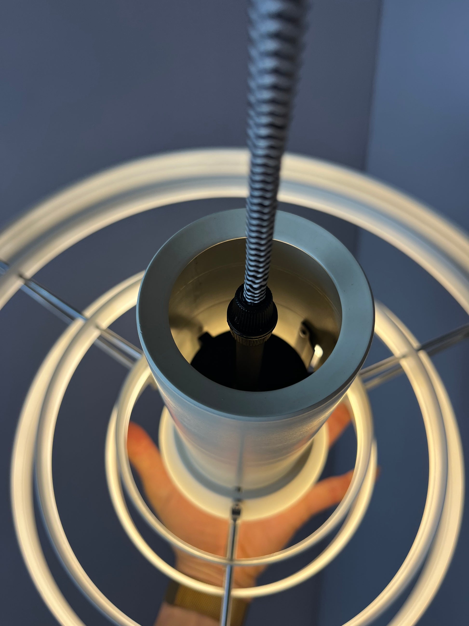 Hängelampe Fibonacci weiß von Sophus Frandsen für Fog & Mørup