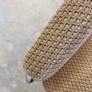 Freischwinger beige Chrom von Giotto Stoppino - mit kleinen Gebrauchsspuren