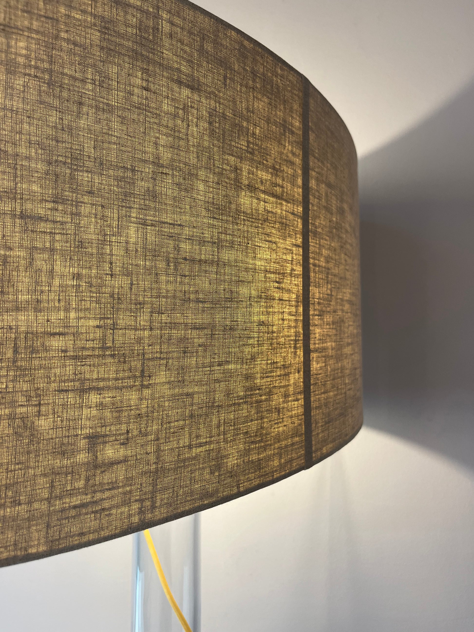 Tischlampe Plaza mit transparentem Glasfuß von Michael Bang für Holmegaard