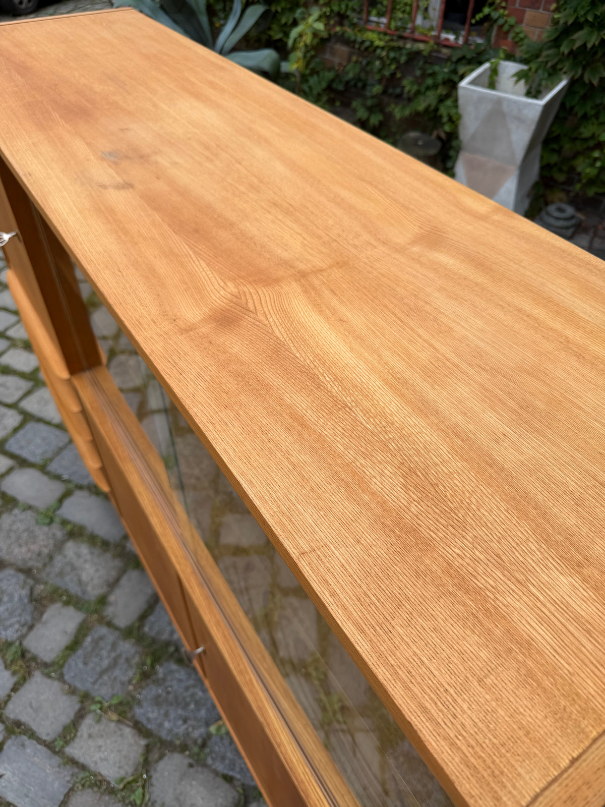 Highboard Typ 602/G Esche von Franz Ehrlich für Hellerau