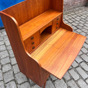 Sekretär Teak aus Dänemark