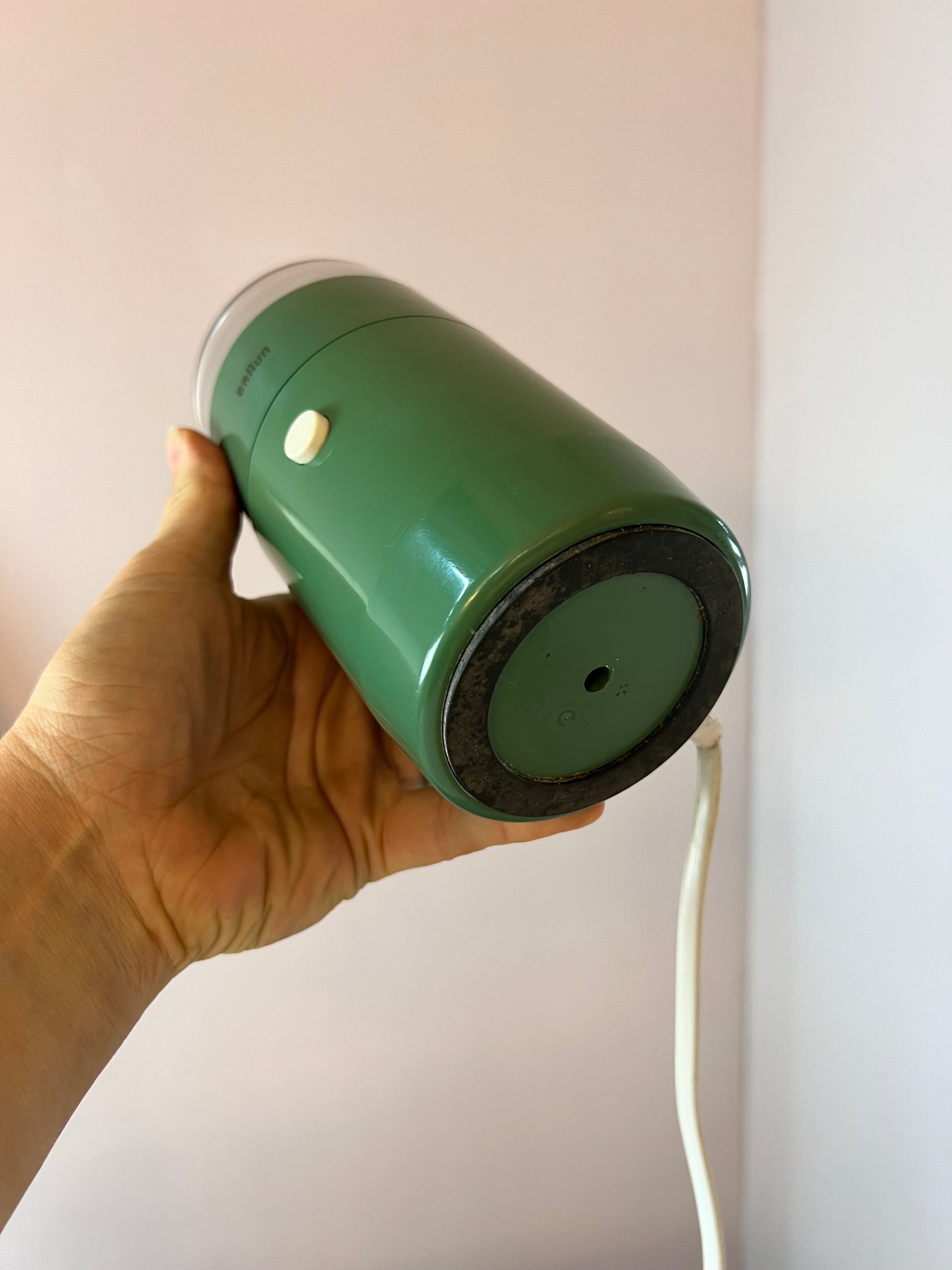 Kaffeemühle KSM 1 grün von Reinhold Weiss für BRAUN