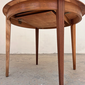 Runder Esstisch Teak mit Butterfly Auszug von Kondor