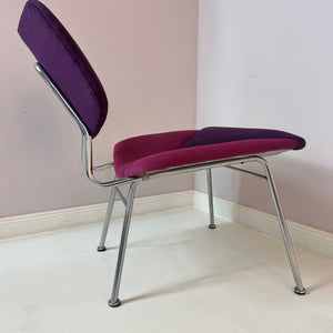 Sessel VERMUND VL 135 lila pink Chrom