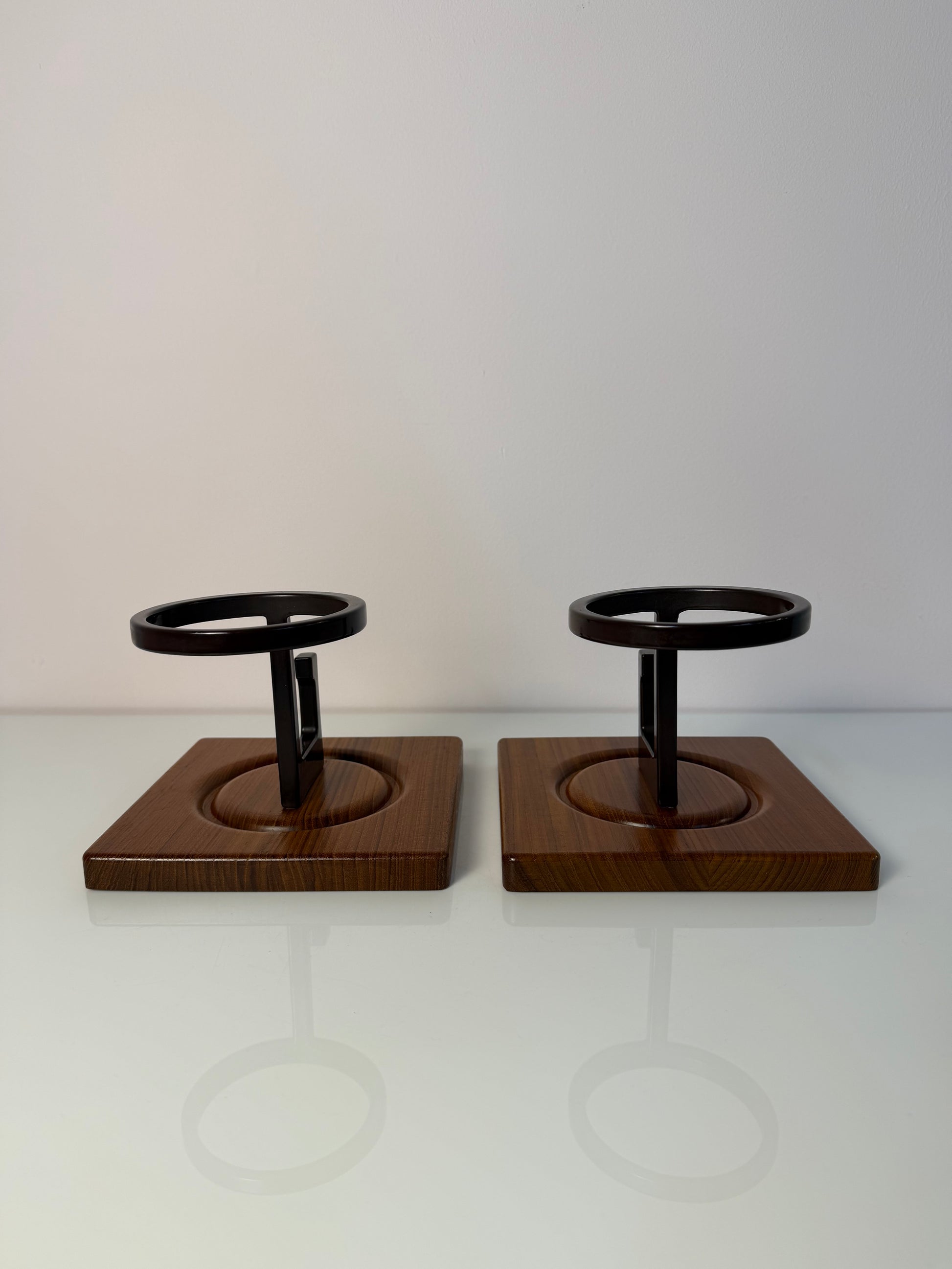 Set: Wandhaken Garderobe Teak von Sudbrock