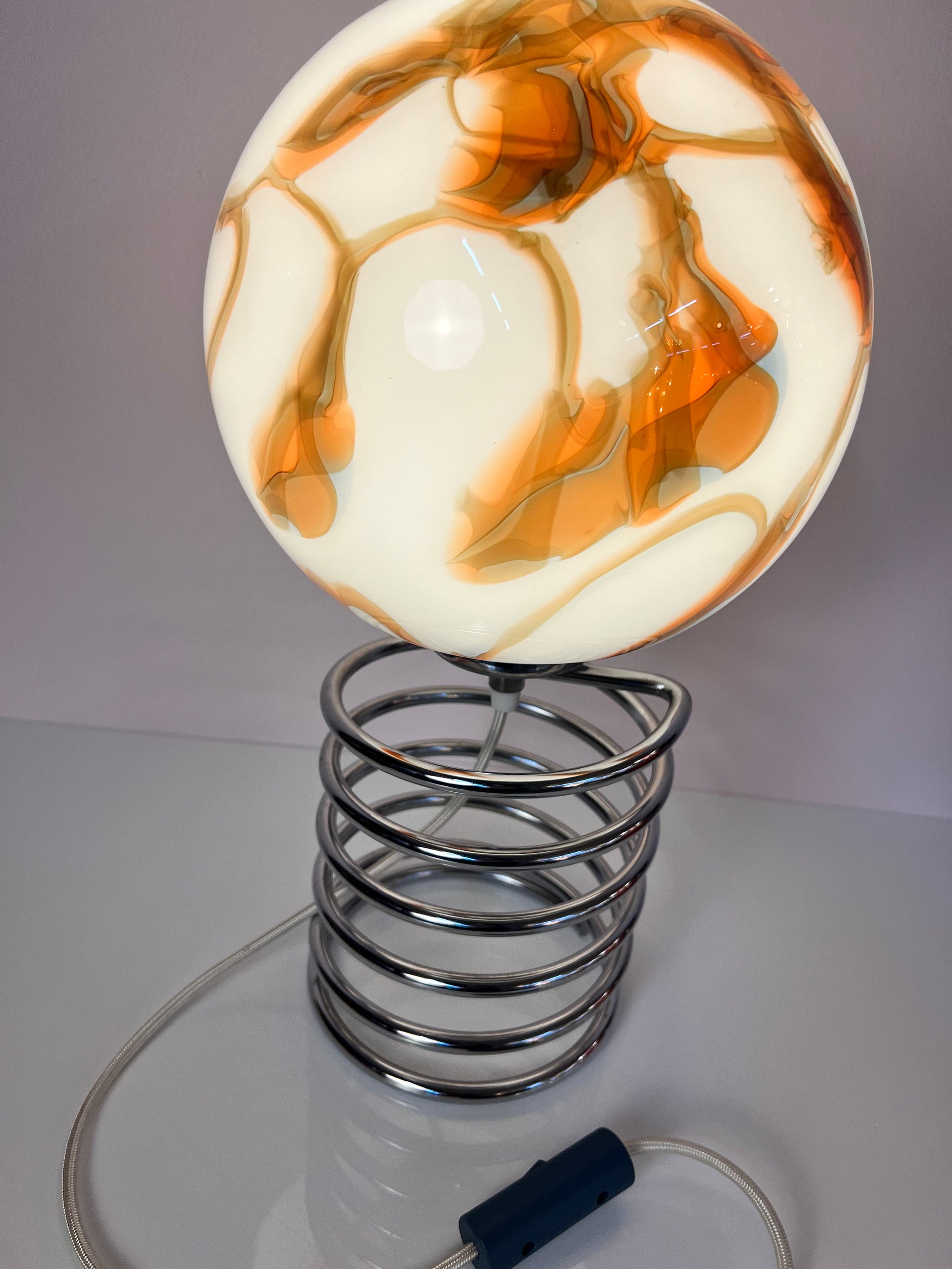 Tischlampe Spirale von Ingo Maurer für Honsel