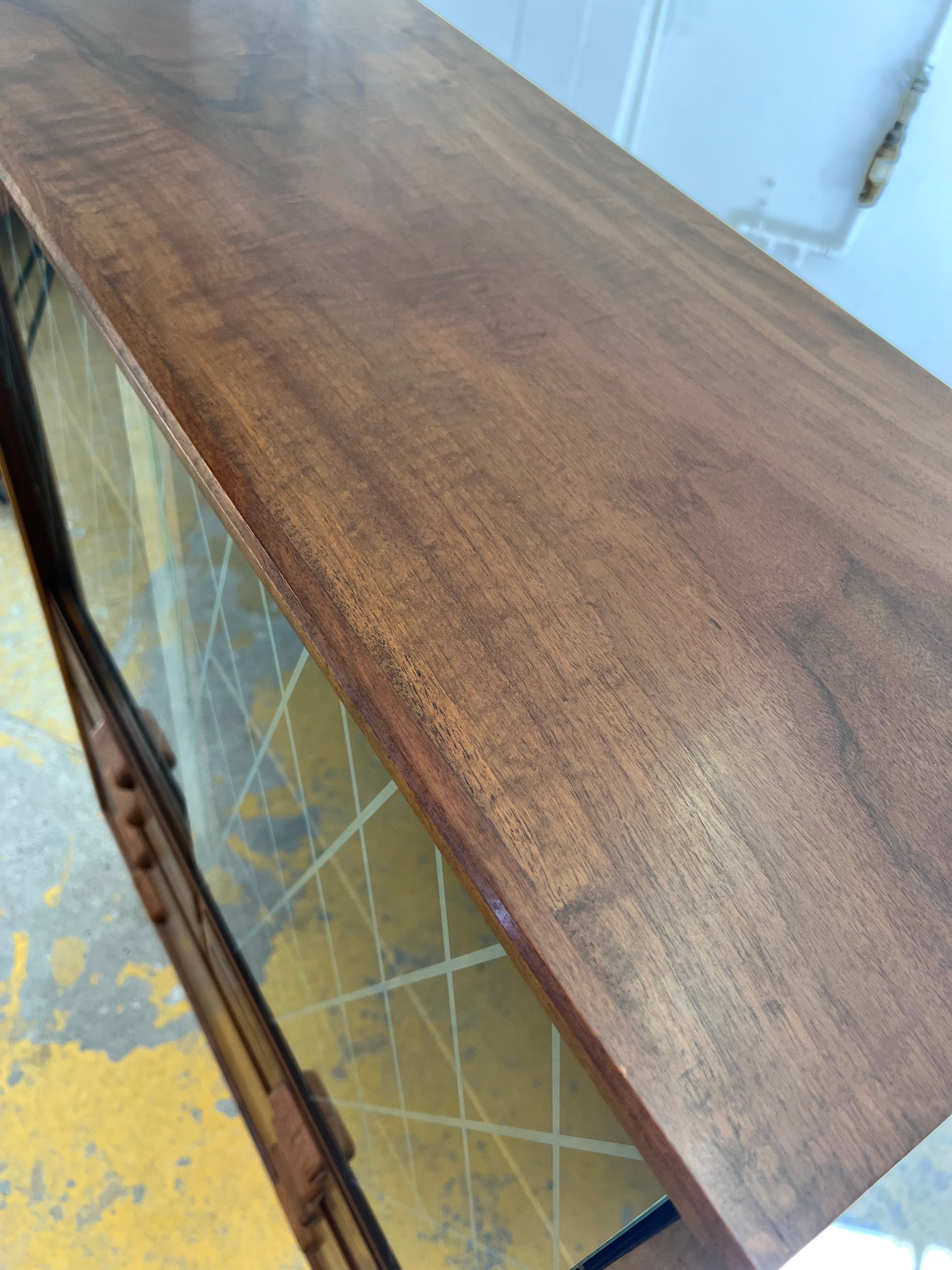 Vitrinenschrank Teak aus Dänemark