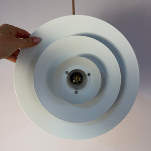 Lamellenlampe weiß aus Dänemark