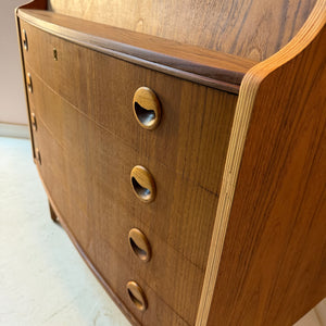 Sekretär Teak aus Dänemark