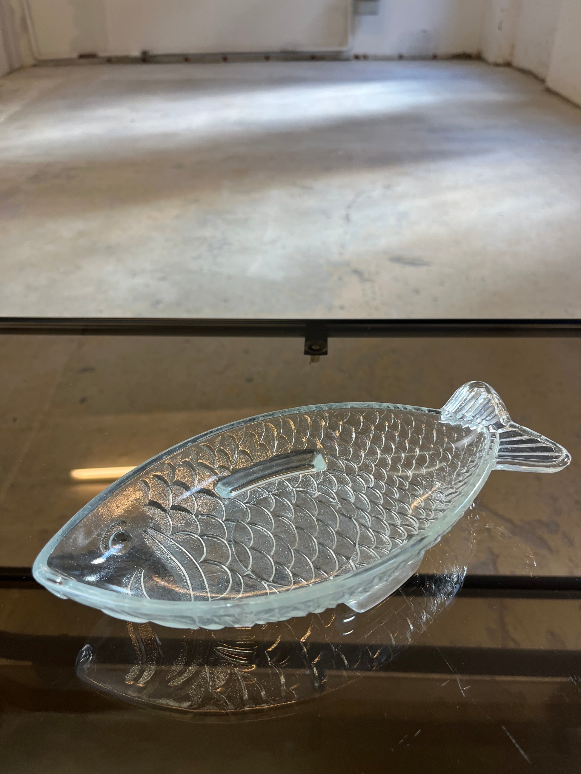 Schale Fisch von Ankerglas Bernsdorf