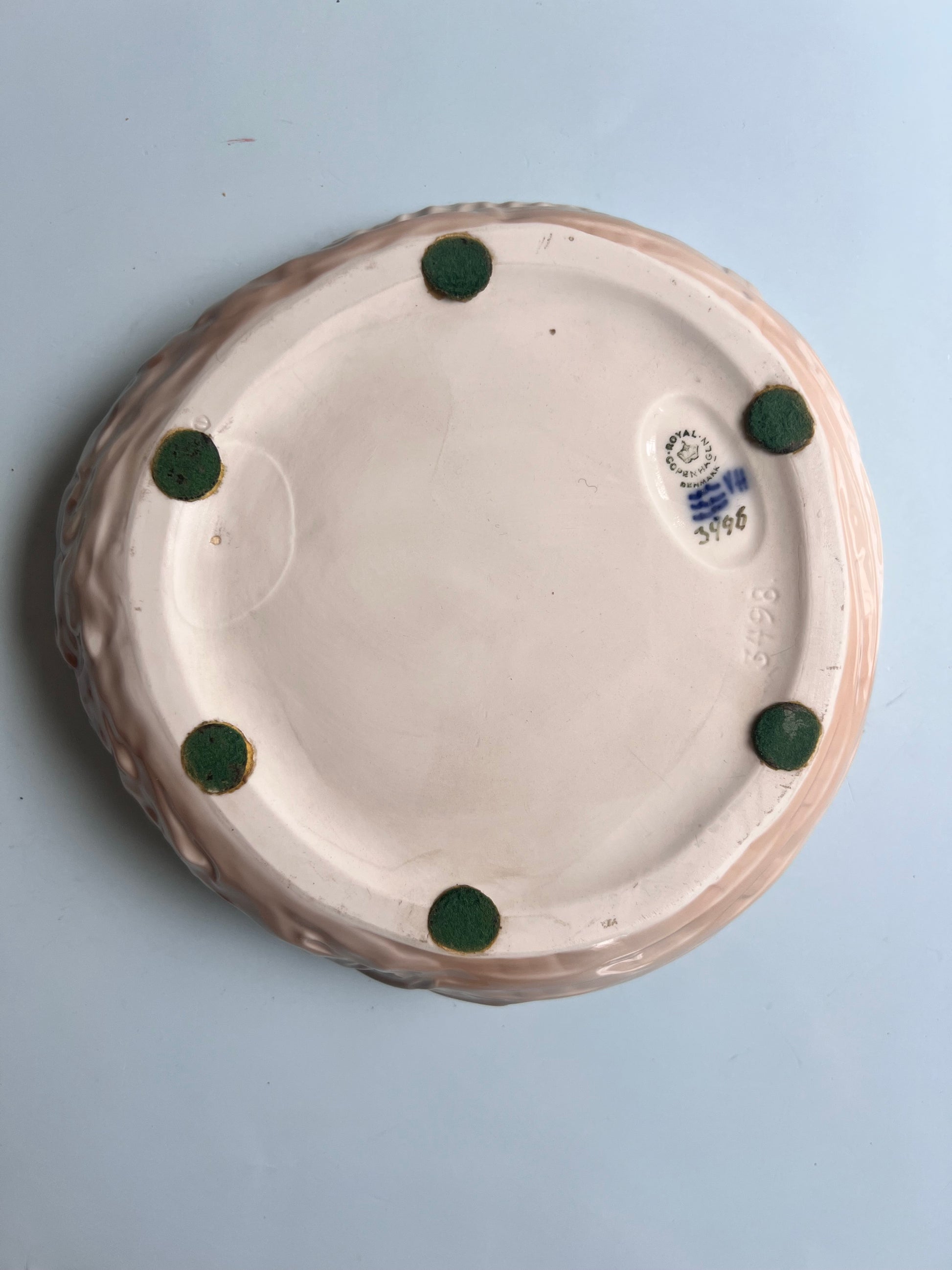 Schale Hummer Typ 3996 ∅ 19 cm von Erik Nielsen für Royal Copenhagen