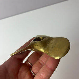 Kerzenständer Schiffsschraube Messing