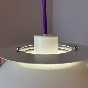 Lamellenlampe weiß aus Dänemark