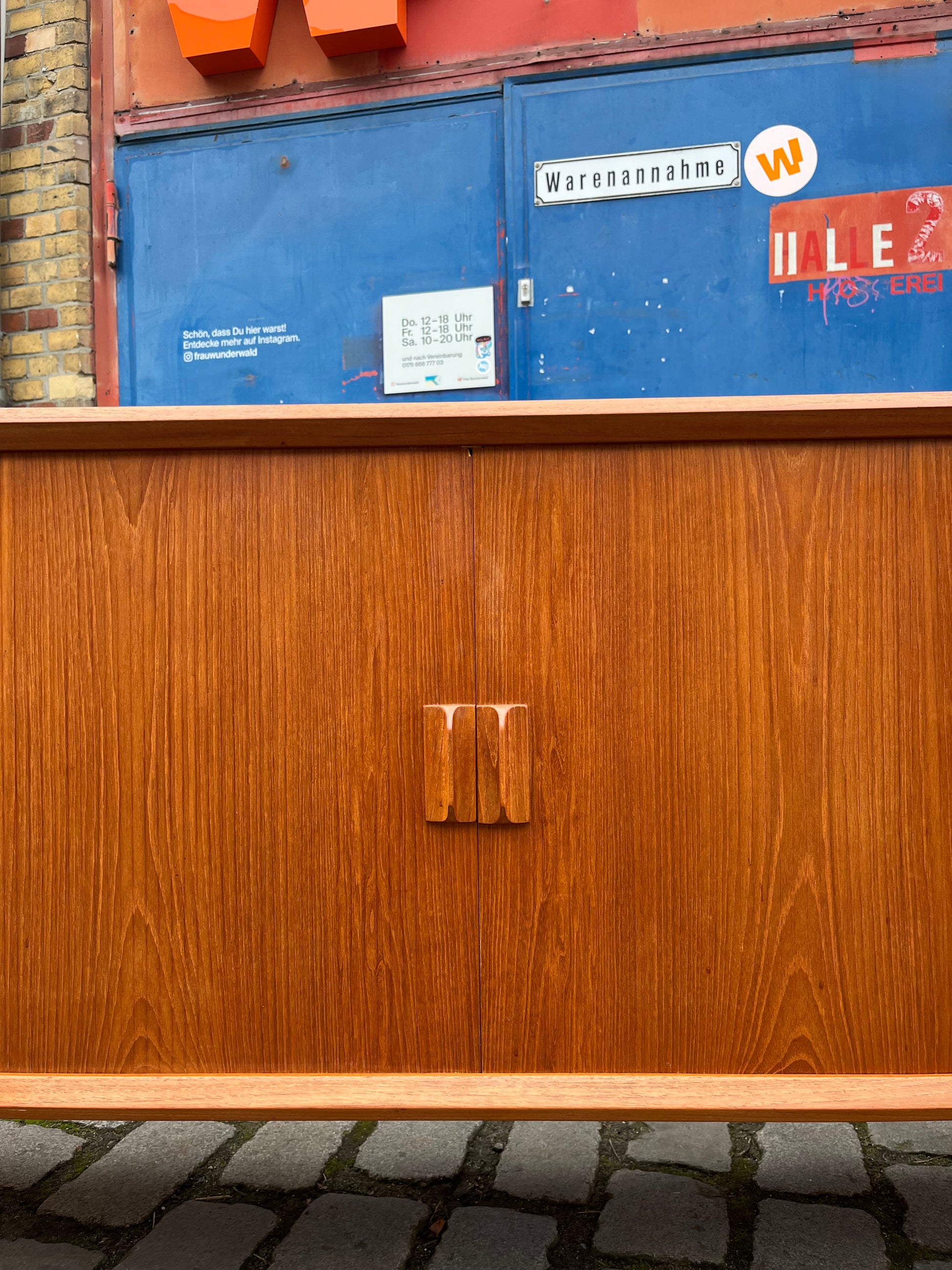 Sideboard Teak von Svend Aage Larsen für Faarup Møbelfabrik