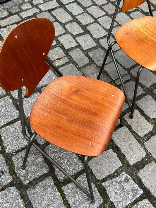 Set: 2x Stuhl Bugholz von Steen Eiler Rasmussen & Kai Lyngfeldt Larsen für Danbork