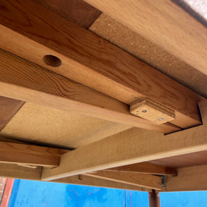 Kleiner, ausziehbarer Esstisch Teak aus Dänemark