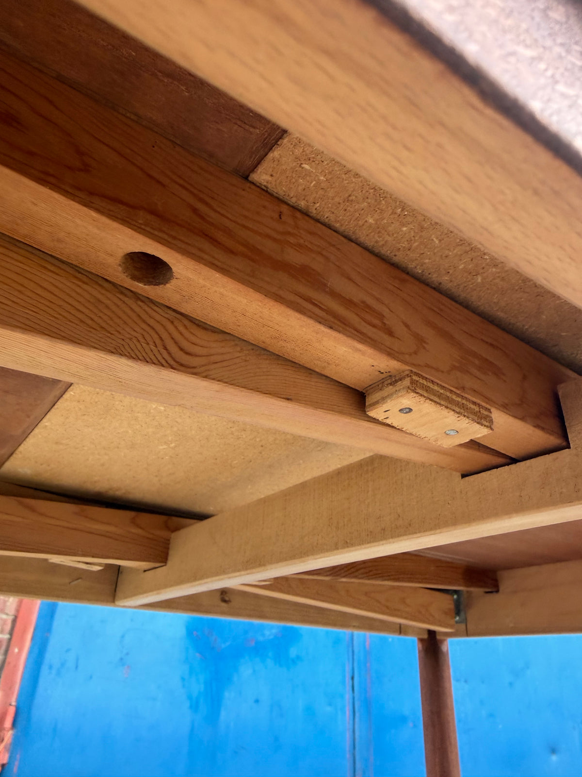 Kleiner, ausziehbarer Esstisch Teak aus Dänemark