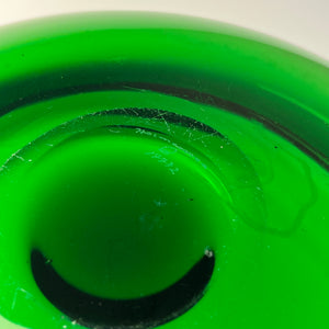 Schale 17792 grün Glas von Per Lütken für Holmegaard