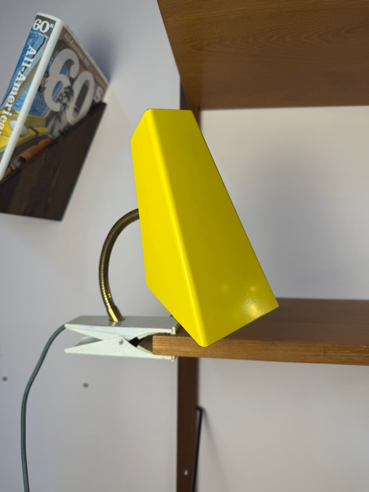 Klemmlampe gelb gold von HOSO (Hoffmeister & Sohn)