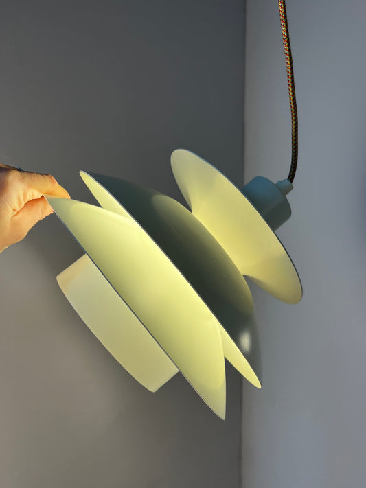 Lamellenlampe Modell 744 weiß von Top Lamper