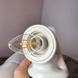 Set: 2x Wandlampe Modell 6035 weiß von Sigvard Bernadotte für Ifö