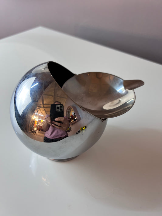Kugelaschenbecher Chrom von Quist