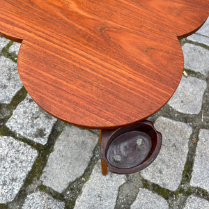 Beistelltisch Kleeblatt Teak aus Dänemark
