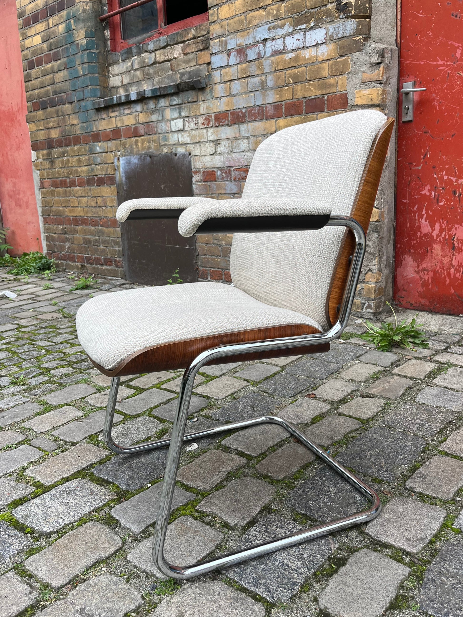 Bürostuhl beige von Martin Stoll für Giroflex