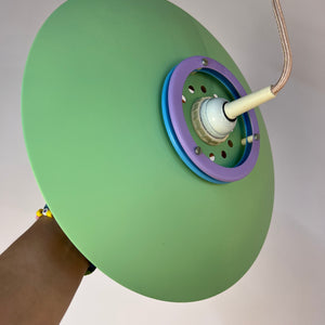 Lamellenlampe neu lackiert, Dänemark