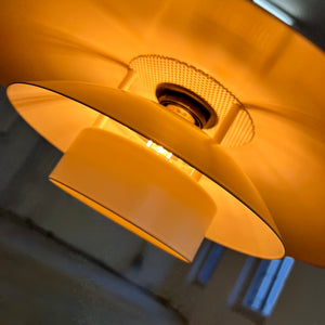 Lamellenlampe Modell Leto cremeweiß von Top Lamper
