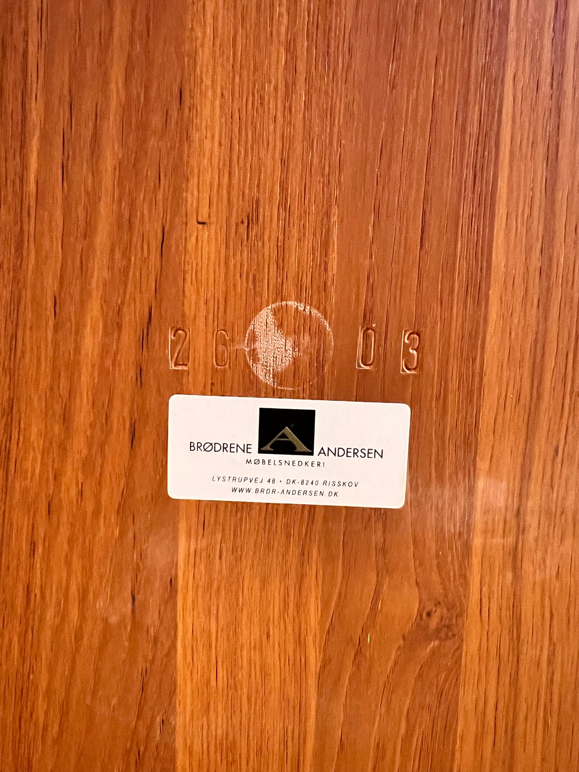 Esstisch Teak mit Metallbeinen