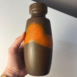 Vase 210-18 braun orange von Scheurich